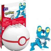 MEGA Pokémon Figurine articulée  Grenousse, 29 pièces