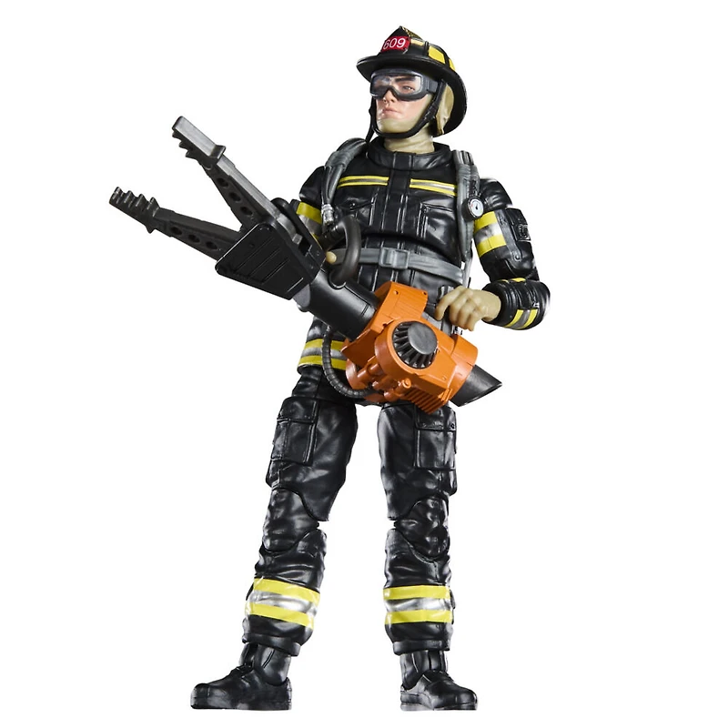 G.I. Joe Classified Series Legacy Collection - Search & Rescue Firefighter, figurine de 15 cm