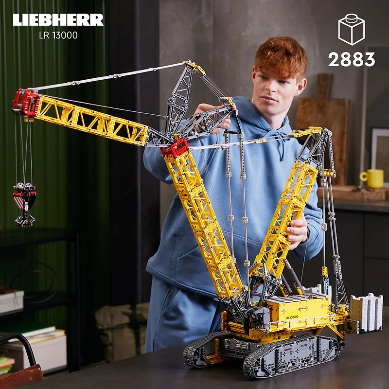 LEGO Technic La grue sur chenilles Liebherr LR 13000 42146 Ensemble de construction (2883 pièces)