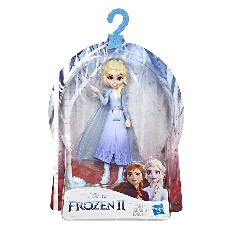 Disney La Reine des neiges, Elsa, petite poupée avec cape inspirée de La Reine des neiges II