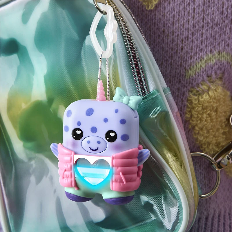 Hasbro Nano-mals Blubby the Narwhal Electronic Fidget Pet