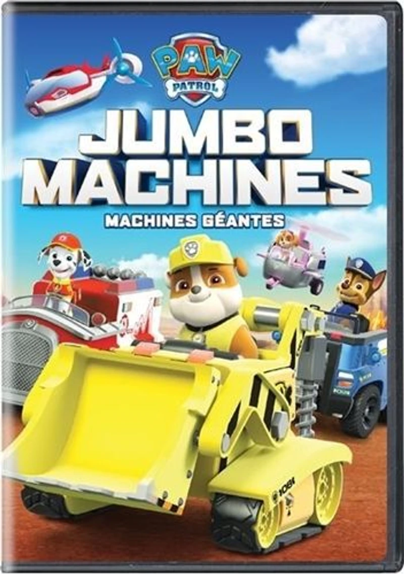 PAW Patrol: Jumbo Machines [DVD]