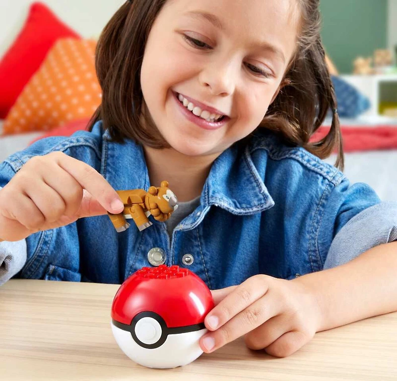 MEGA  Pokémon  Figurine articulée  Keunotor, Pokéball (26pièces)