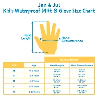 Kids Waterproof Mittens | Prairie Flowers