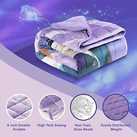 Couverture lestée pour enfants La Reine des neiges de Disney (40 x 60 pouces), 6 lb