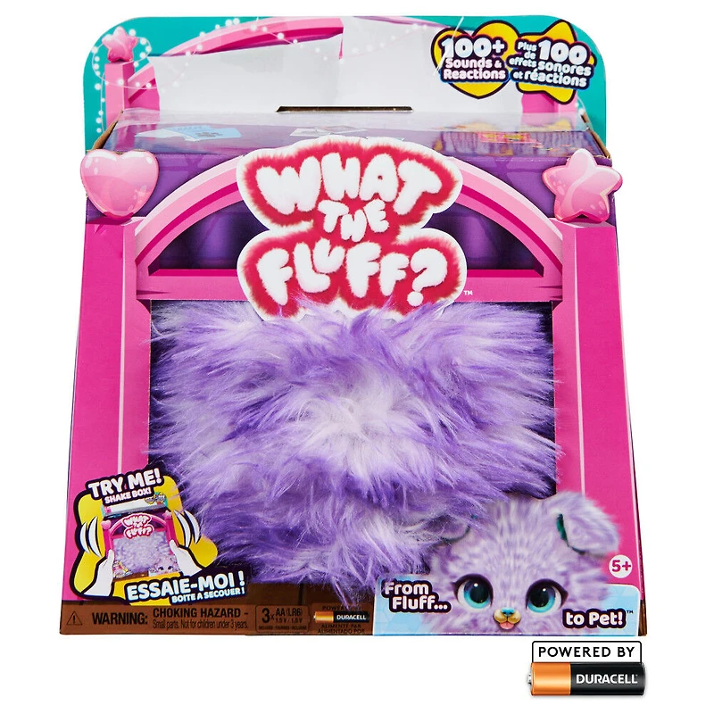 What the Fluff, Pupper-Fluff, Surprise Reveal Interactive Toy Pet