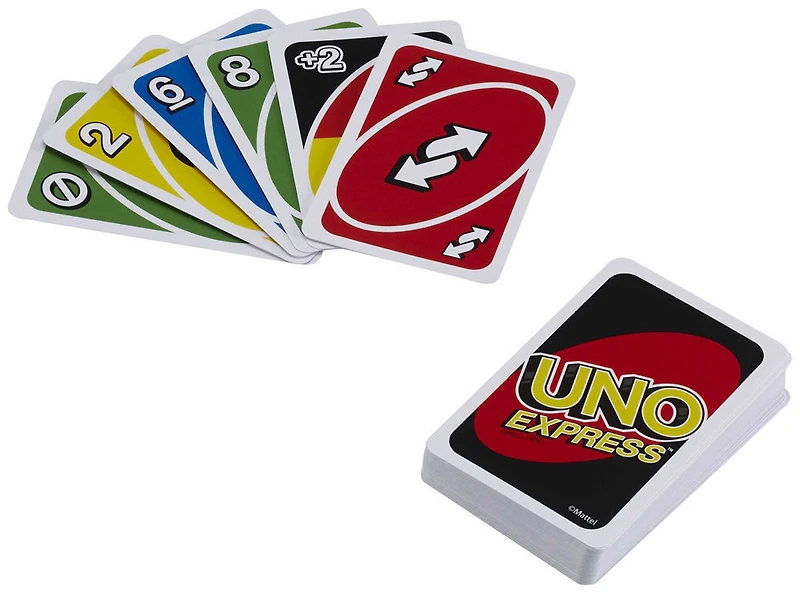 Jeu de cartes UNO, version à cadence rapide, conviviale et facile à transporter