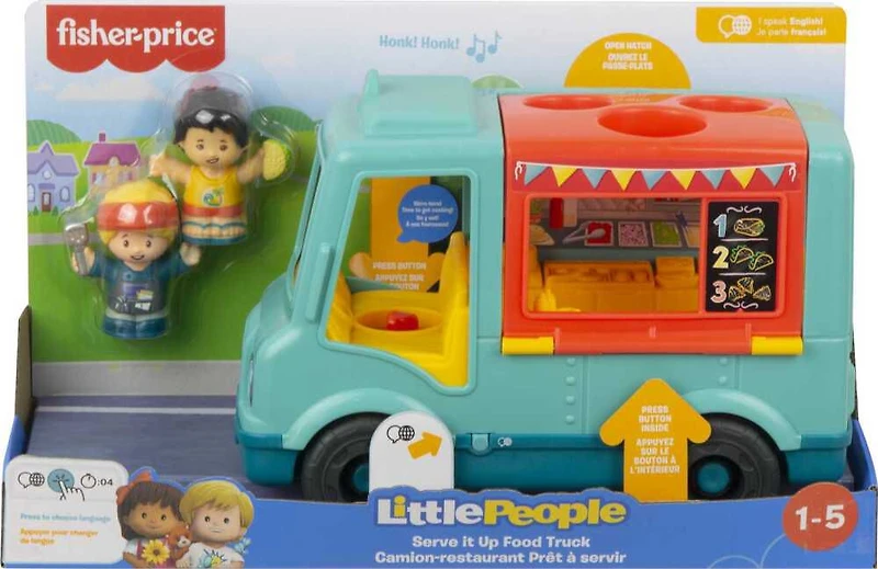 Fisher-Price - Little People - Camion-restaurant Prêt à servir - Édition bilingue