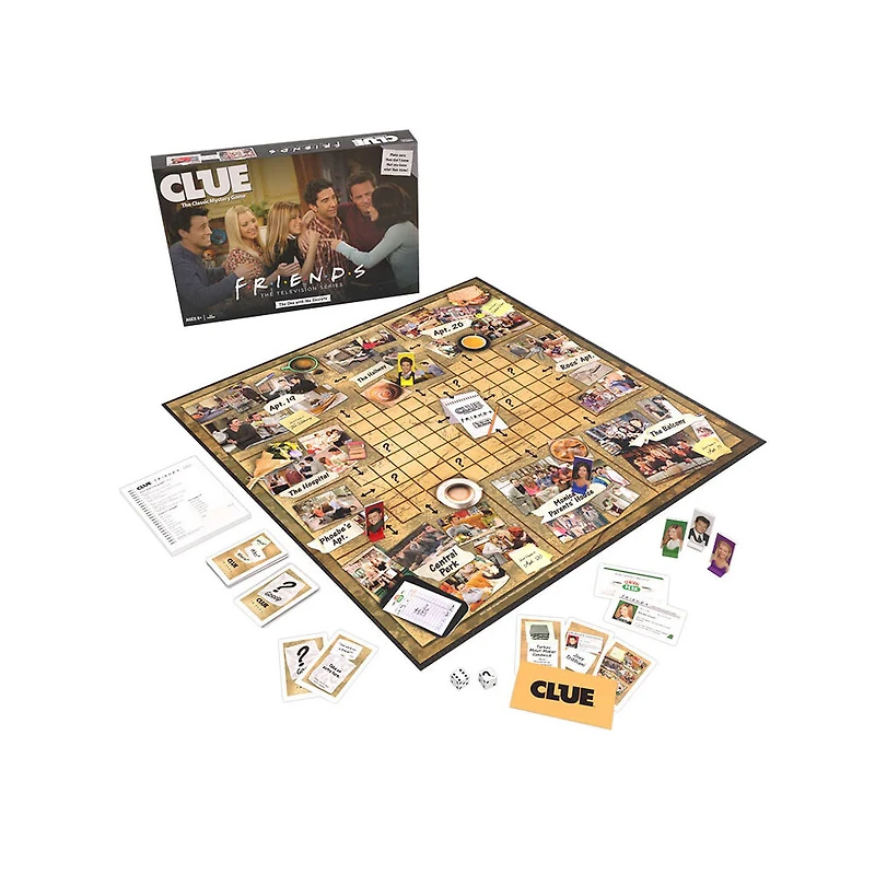 USAopoly CLUE: Friends - Édition anglaise