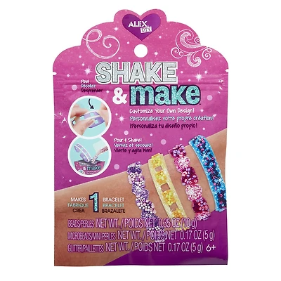 Secouez et faites des bracelets