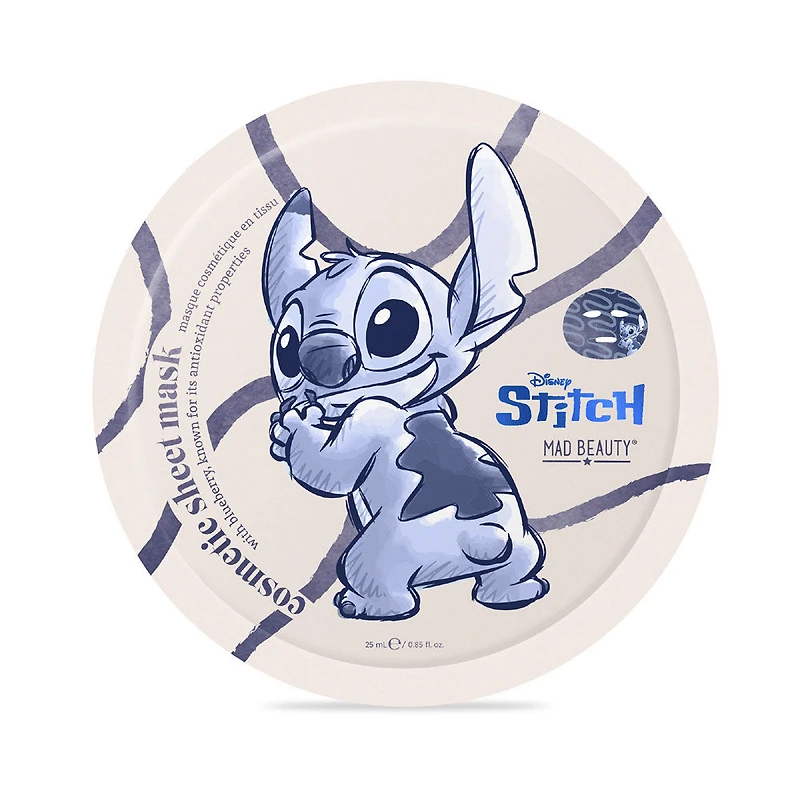 Masque Cosmétique en Feuilles Stitch Denim