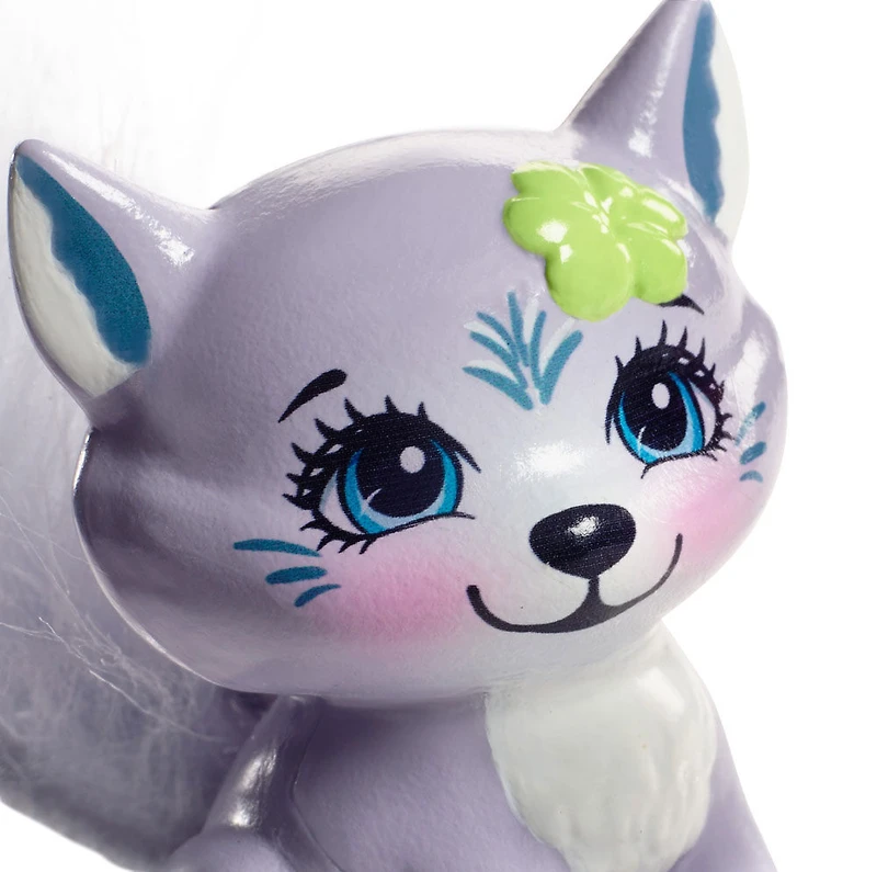 Enchantimals - Poupée Winsley Wolf et figurine Trooper