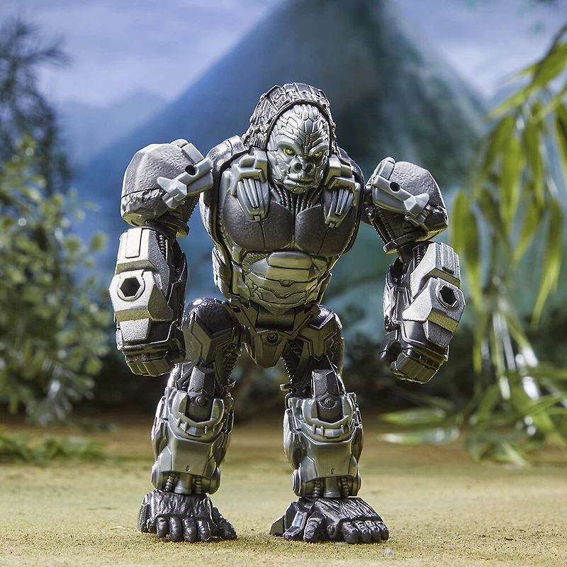 Transformers: Rise of the Beasts, pack de 2 figurines Beast Alliance Beast Weaponizers avec Optimus Primal, échelle 12,5 cm