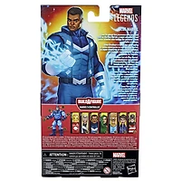Marvel Legends Series, figurine de collection de 15 cm Blue Marvel en costume des Ultimates, 4 accessoires et 1 pièce Build-a-Figure