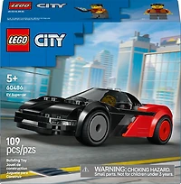 LEGO City EV Supercar Building Toy for Kids - Pretend Play Car Toy for Boys & Girls, Ages 5+ - 60486