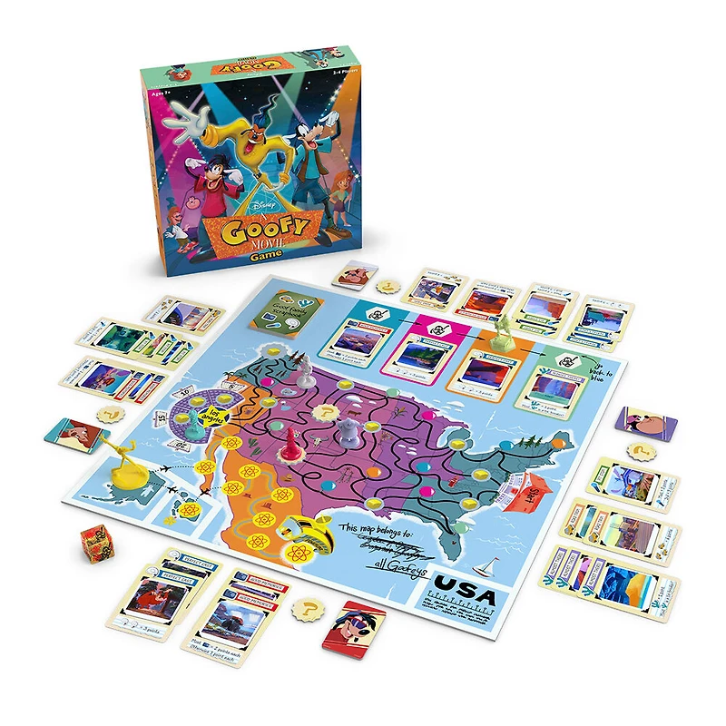 Funko Games Disney A Goofy Movie jeu de plateau - Édition anglaise