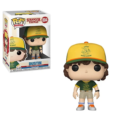 Figurine en vinyle Dustin de Stranger Things 3 par Funko POP!.