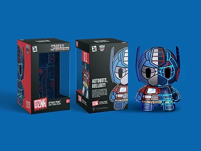 DNZR Collectible Designer Plush Toy - Transformers - OPTIMUS PRIME