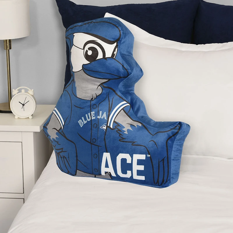Oreiller Mascotte de la MLB des Toronto Blue Jays