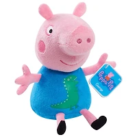 Peluche à Grains Peppa Pig de 20 cm (8 pouces) George Pig, Petit Animal en Peluche Très Doux A Câliner