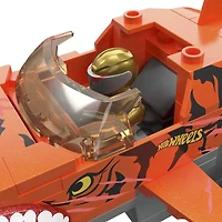 MEGA Hot Wheels Tiger Shark Chomp Course Monster Truck Building Toy with 2 Figures (245 Pieces)