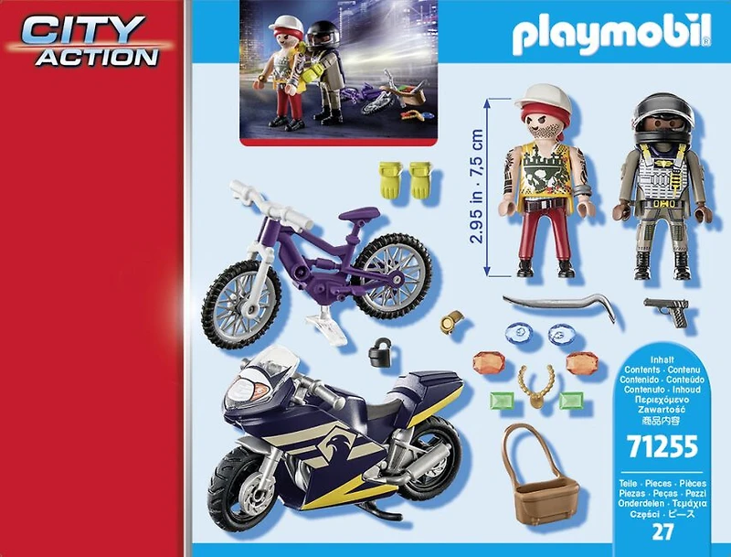 Playmobil - Starter Pack Agent et voleur