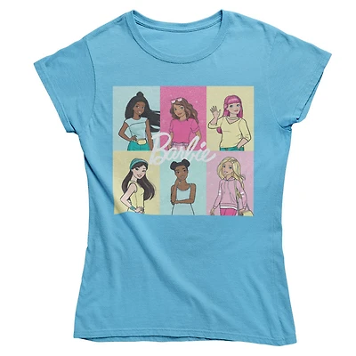 Barbie T-shirt à manches courtes Bleu