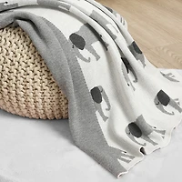 Couverture pour bébé en coton, éléphant
