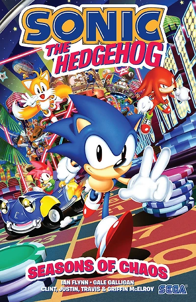 Sonic the Hedgehog: Seasons of Chaos - Édition anglaise