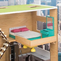 Mobilier pour poupée 15 cm, Ensemble de chambre à coucher, Lori