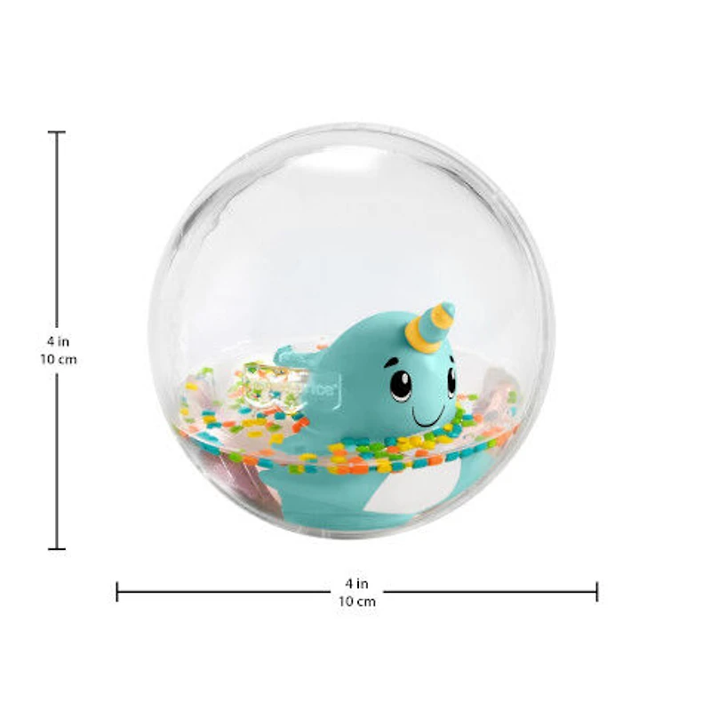 Fisher-Price Watermates Roll and Crawl Narwhal