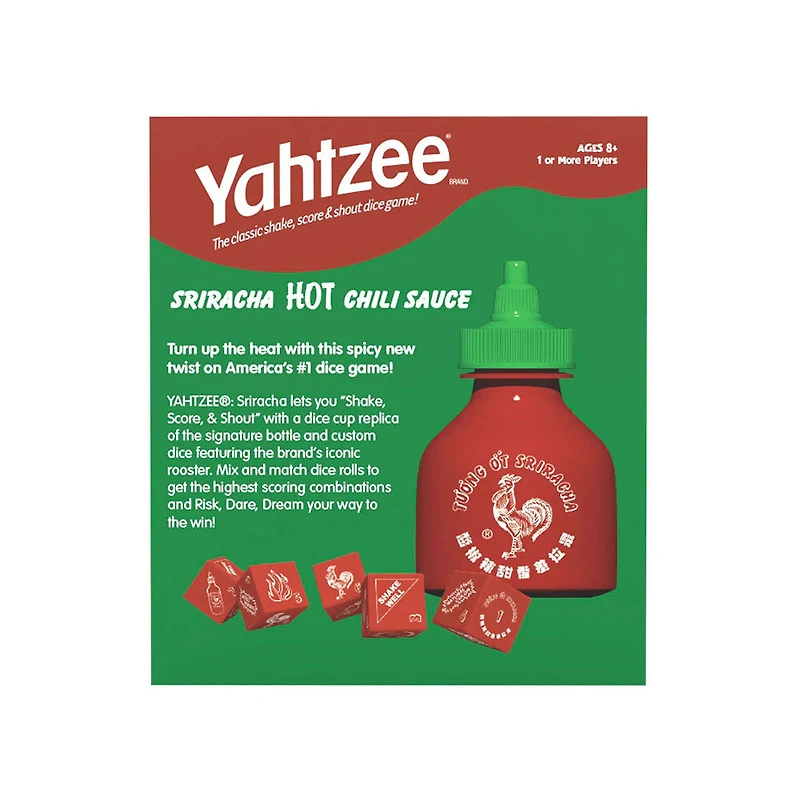 USAopoly YAHTZEE: Sriracha - Édition anglaise