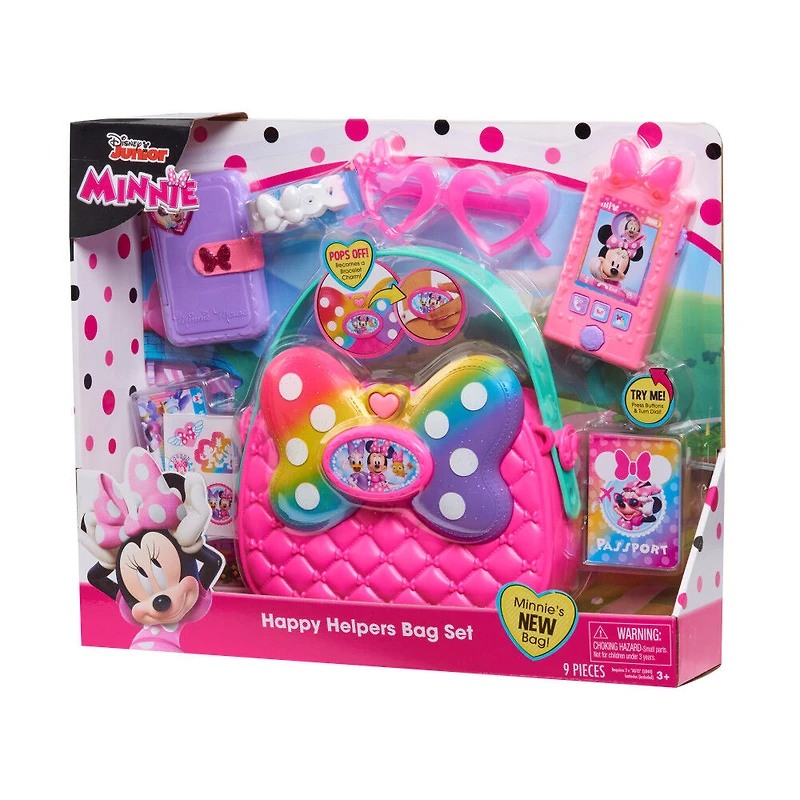 Ensemble de Sac des Aides Heureuses de Minnie Disney Junior
