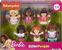 Fisher-Price Little People Barbie Coffret de 6 figurines