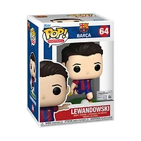 Funko Pop! Football: FC Barcelona - Lewandowski Figurine En Vinyle