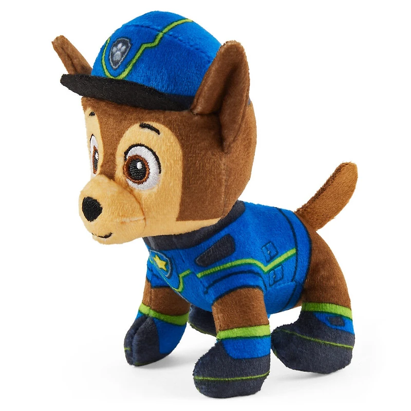 PAW Patrol, Mini-peluche Chase de 12,7 cm, pour les enfants à partir de 3 ans