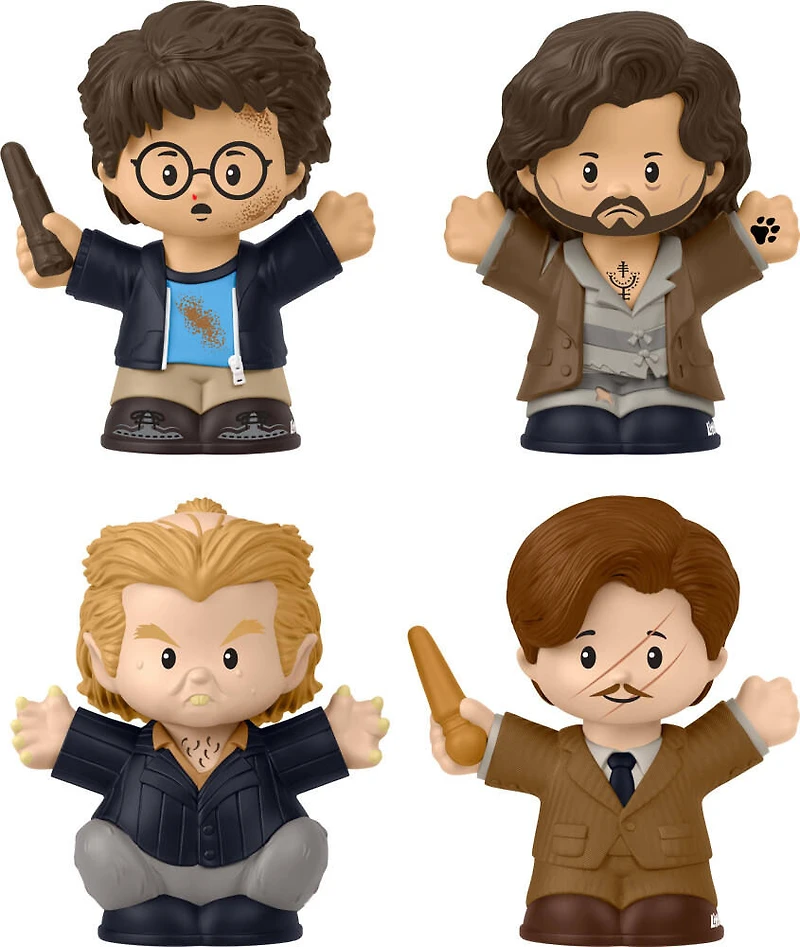 Fisher-Price Little People Collector Coffret Harry Potter et le Prisonnier d'Azkaban en édition spéciale pour les adultes et les fans avec 4 figurines