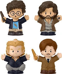 Fisher-Price Little People Collector Coffret Harry Potter et le Prisonnier d'Azkaban en édition spéciale pour les adultes et les fans avec 4 figurines