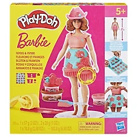 Play-Doh Barbie Florals and Fringe Doll Set