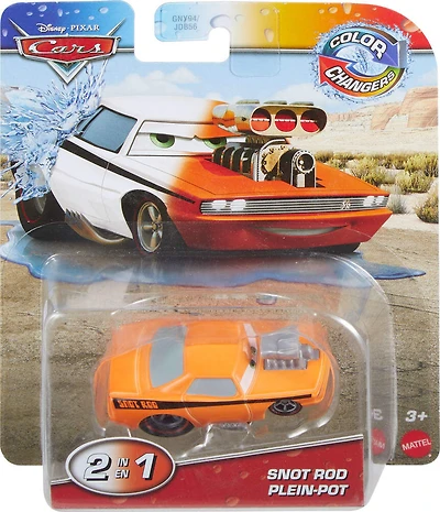 Disney et Pixar Cars Changeurs de couleurs Snot Rod Tuner