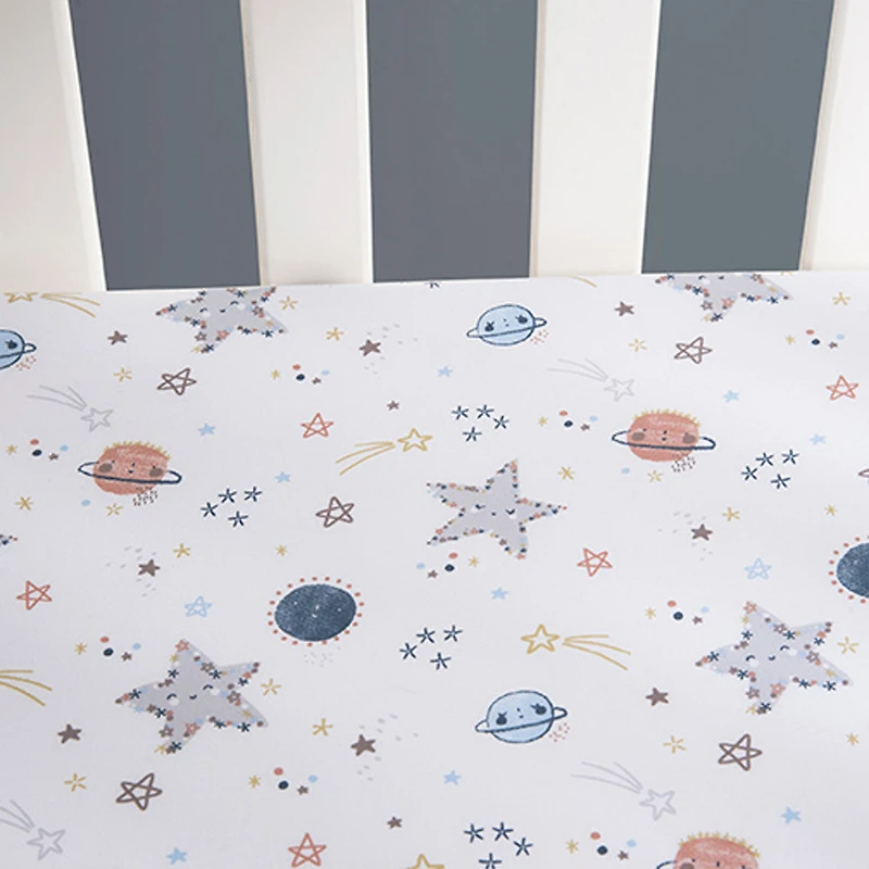 Sammy & Lou 4 Piece Crib Bedding Set - Starlight