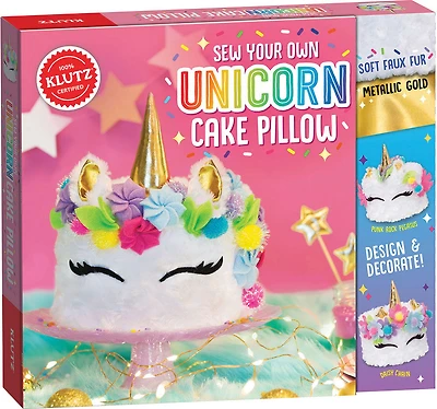Klutz: Sew Your Own Unicorn Cake Pillow - English Edition