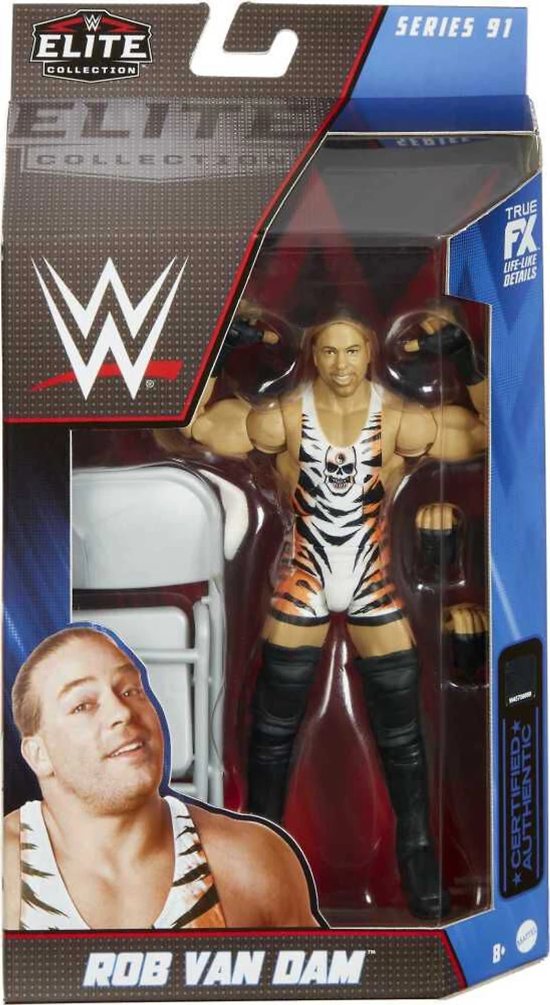 WWE Rob Van Dam Elite Collection Action Figure
