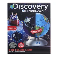 Globe terrestre lumineux 2 en 1
