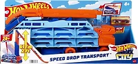 Hot Wheels - Ville - Transporteur avec pente de vitesse, 1 véhicule