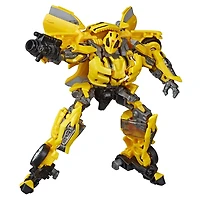 Jouets Transformers Studio Series 49, classe Deluxe, figurine Bumblebee du premier film Transformers