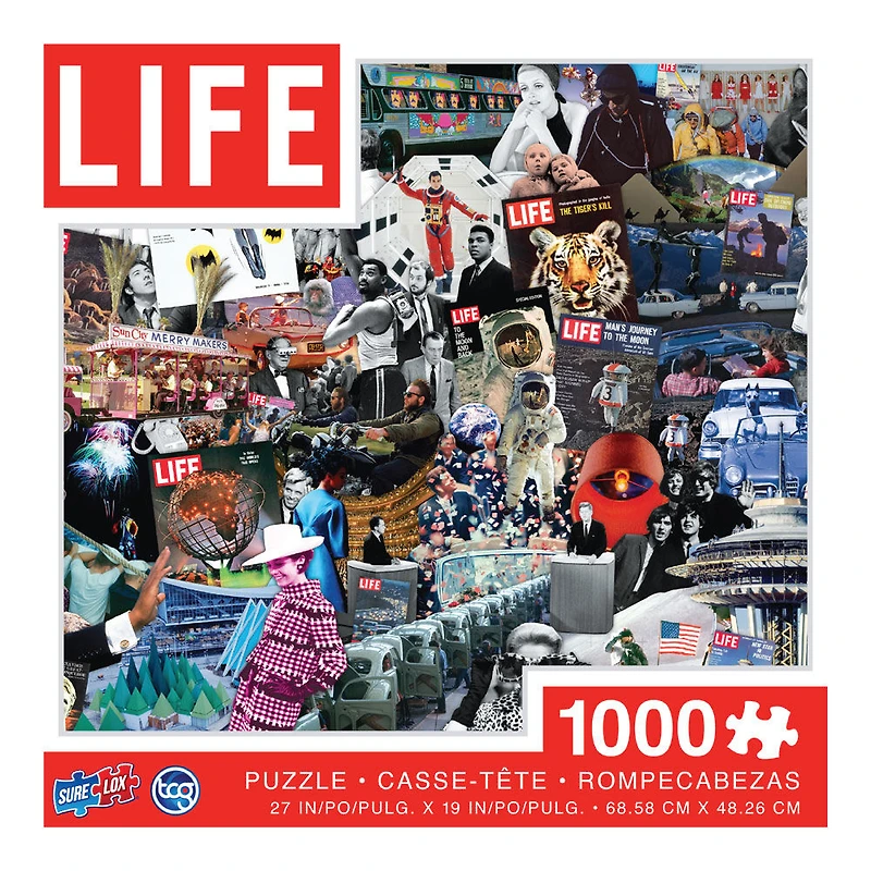 SURE-LOX - LIFE 1000 piece Puzzle - The 1960's