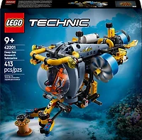 LEGO Technic Deep-Sea Research Submarine Toy - Creative and Unique Gift Idea for Birthdays - 42201