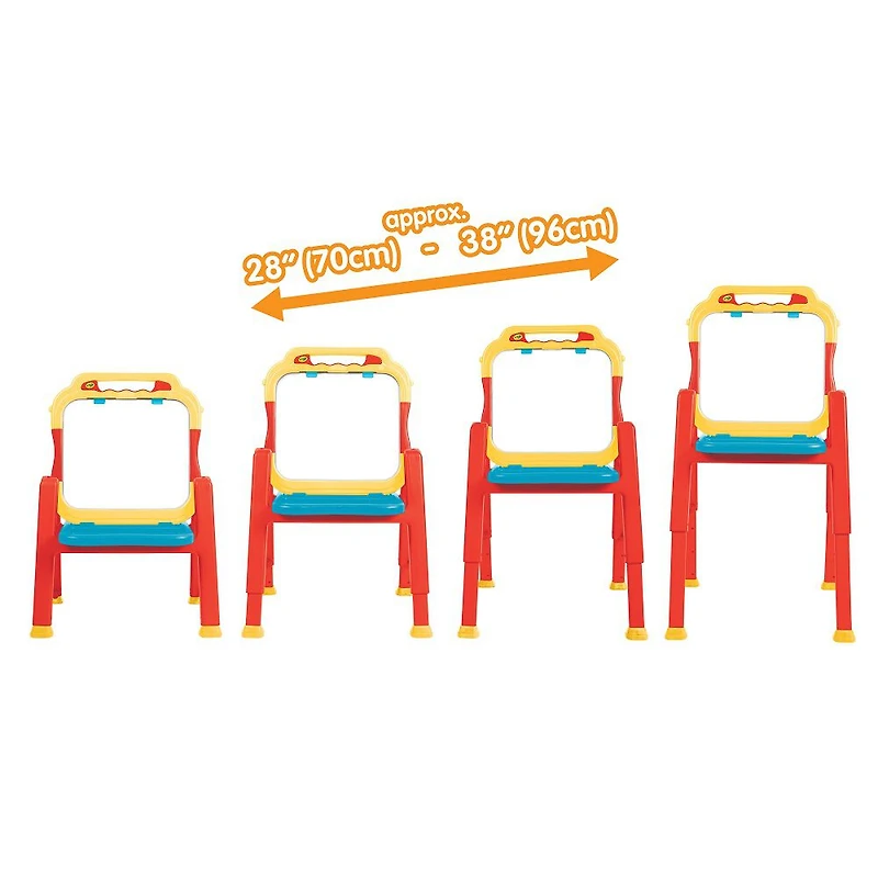 Chevalet d'art trois-en-un