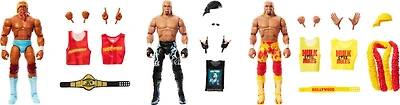 WWE - Elite - Hulkamania - Coffret de 3 figurines - Hulk Hogan 40e ann.